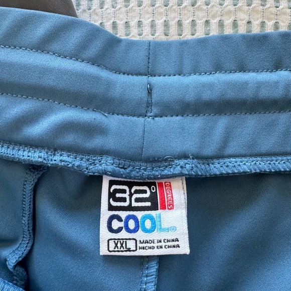 32 degrees.  Two pairs of work out shorts. - Picture 2 of 3